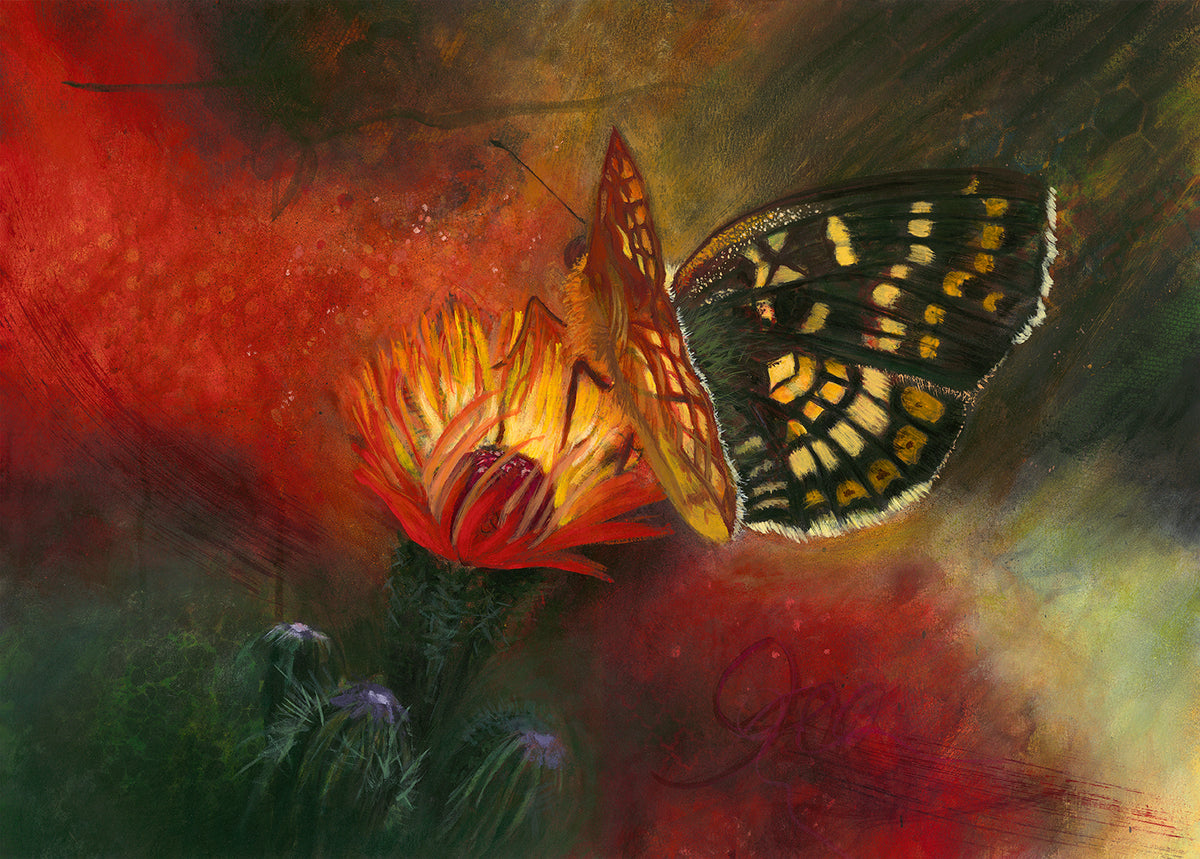 Beauty Among Thorns, original