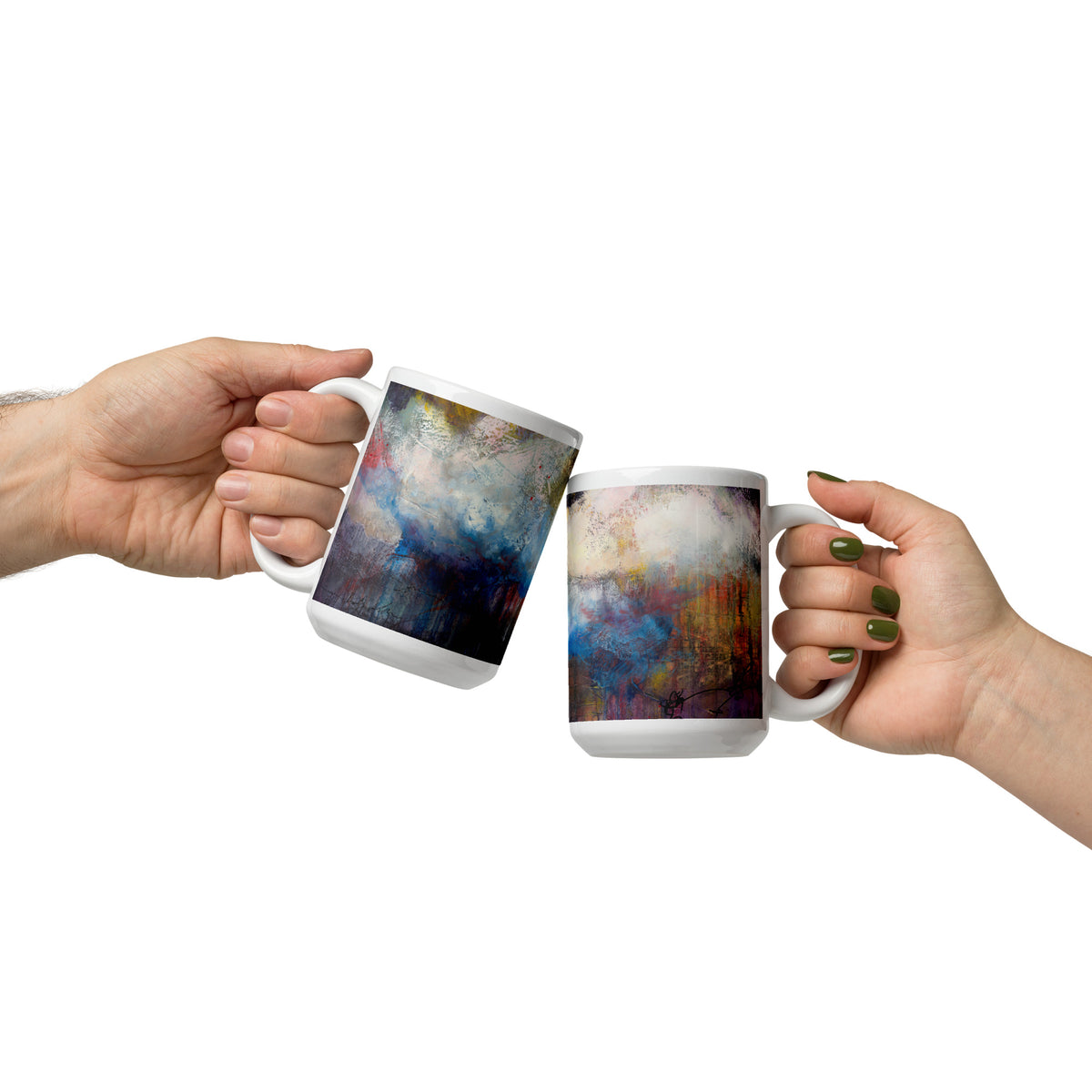 Changing Horizons, White mug