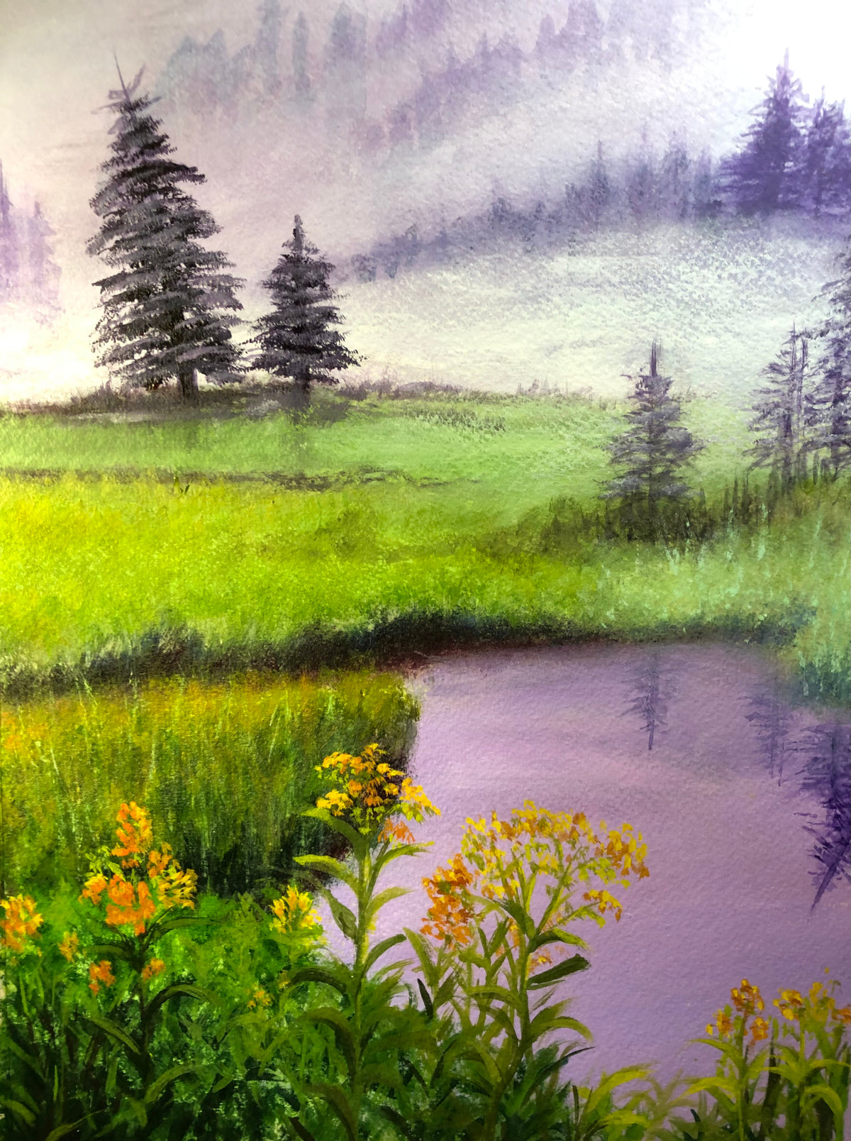 Summer Morning Haze, original