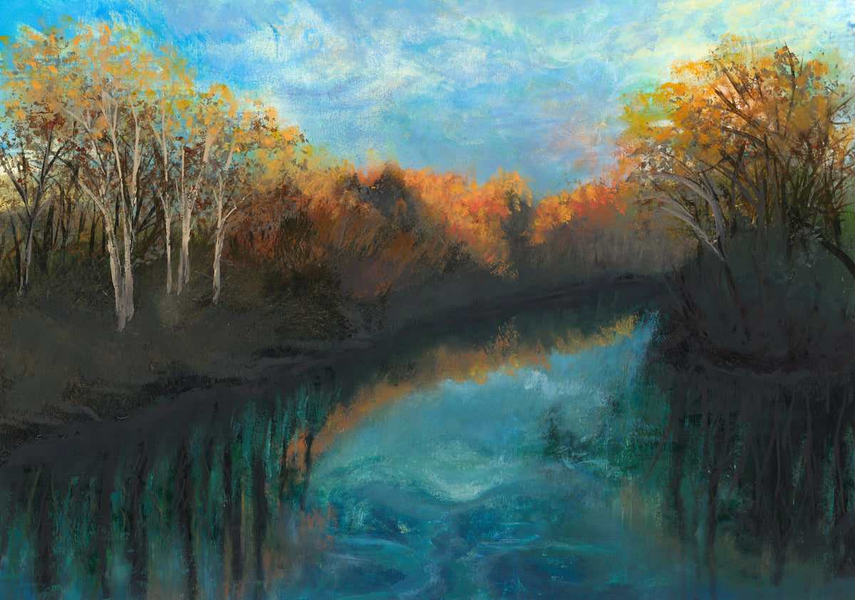 Autumn Stream, original