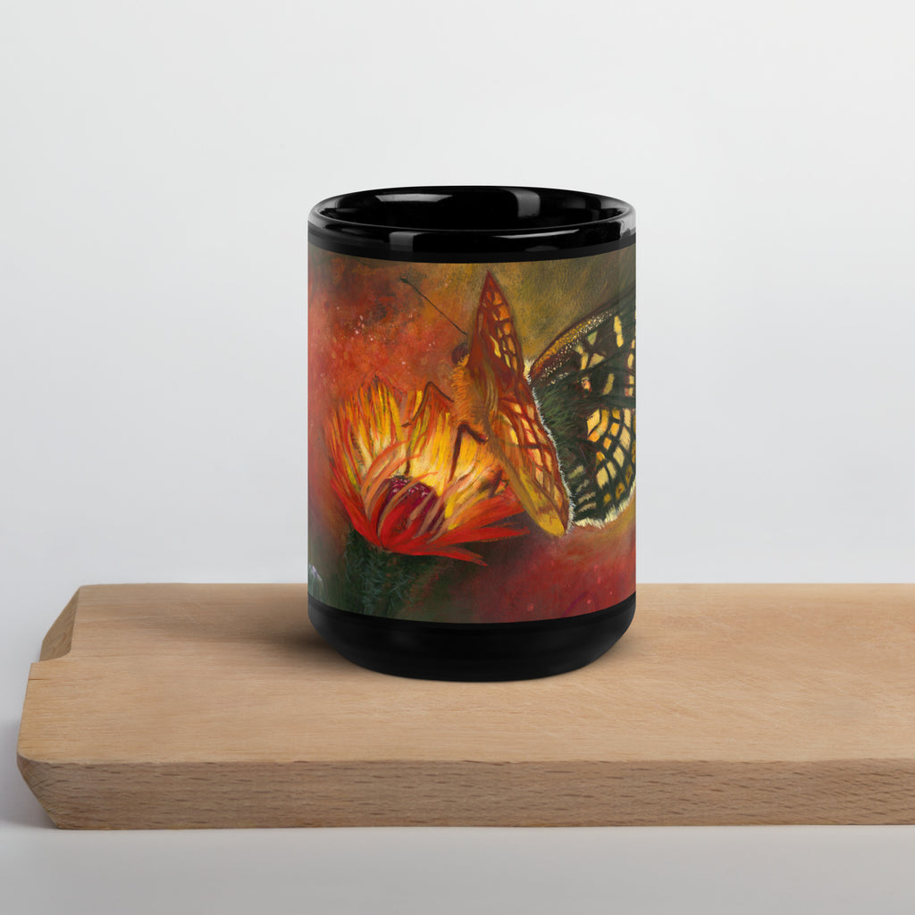 Beauty Among Thorns, Black 15oz