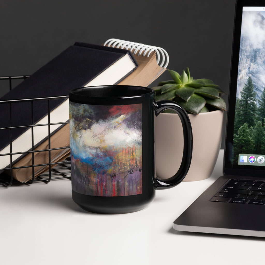 Changing Horizons, Black Mug